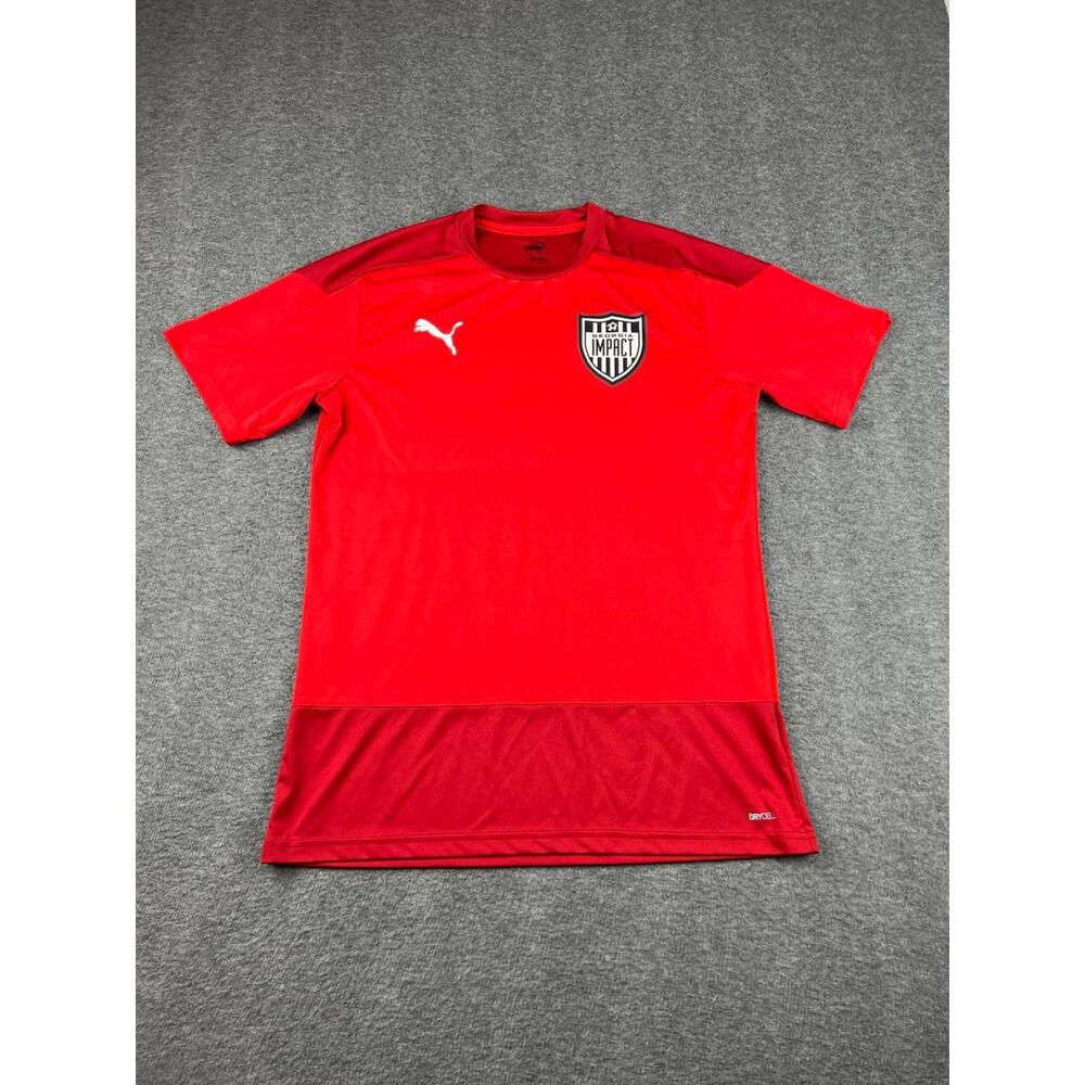 Puma Red Soccer Jersey Montreal Impact Size Large